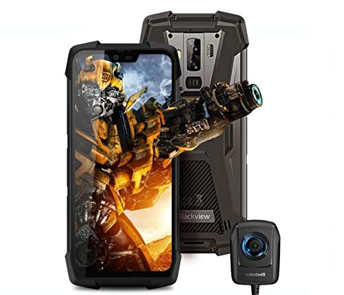 Blackview BV9700 Pro (Nachtsicht Kamera) 4G Outdoor Handy Ohne Vertrag - 5,84 Zoll FHD + IP68 wasserdichtes Robust Smartphone, Helio P70 6 GB + 128 GB Android 9.0, Luftqualität und Pulsmesser GPS NFC
