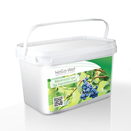 Mineraldünger für Heidelbeeren Dünger Obstdünger Düngemittel Pflanzendünger 3kg