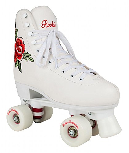 Rookie Rollerskate Pink Skate, Damen 38 weiß