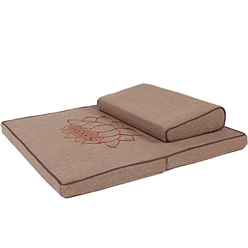 Wqyiuan Meditationsmatte Hit Kissen Meditation Pad Startseite Buddha Mat Knien Sitzen-in Zen Pad Futon Kissen Meditation Tragbare Verdickung