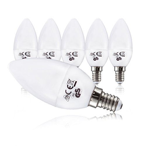 LED Lampe | E14 5er Set| LED Birne 5 Watt | Glühbirne 470 Lumen | Leuchtmittel ersetzt Halogen 40 Watt | warmweiss 3000K | Abstrahlwinkel 180°