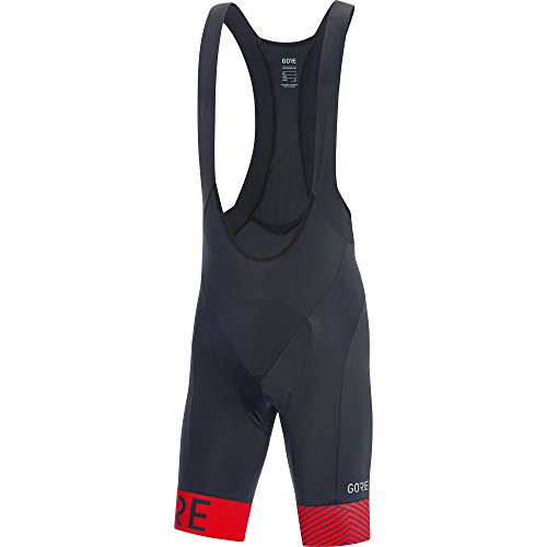 GORE WEAR Atmungsaktive, Kurze Herren Fahrrad-Trägerhose, mit Sitzpolster, C5 Optiline Bib Shorts+, 100162