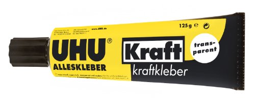 Uhu 45065 - Alleskleber Kraft, 125 g in Tube, transparent