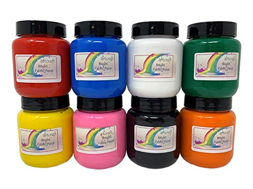 Artcraft Stoffmalfarbe Brights 8 x 100 ml