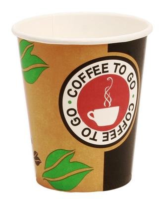 1000 Hartpapierbecher Coffee to Go Pappbecher 0,2l