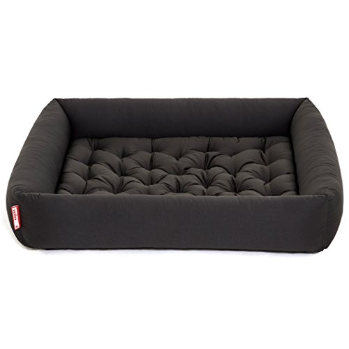 Original 2in1 Luxus Hundebett + Kissen. Orthopädisches Hundekissen. 95° Waschbar. Made in Germany