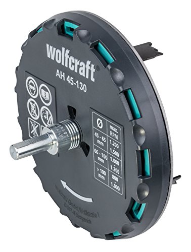 Wolfcraft Ah 45-130 - Lochsäge verstellbar, 1 Stück, 5978000