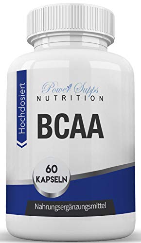 BCAA 8:1:1 - Aminosäuren - - Muskelaufbau - Hochdosiert - Hergestellt in Deutschland Power Supps