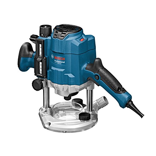 Bosch Professional GOF 1250 CE, 1.250 W Nennaufnahmeleistung, 10.000 - 24.000 min-1 Leerlaufdrehzahl, Kopierhülse 17 mm, L-BOXX, Parallelanschlag