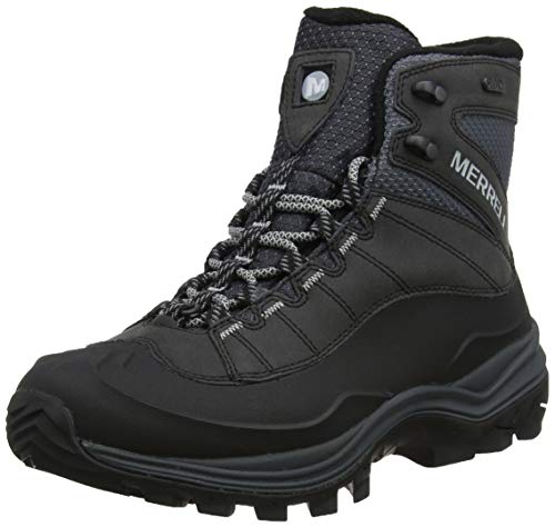 Merrell Herren Thermo Chill Mid Shell Waterproof Schneestiefel, Schwarz Black, 43 EU