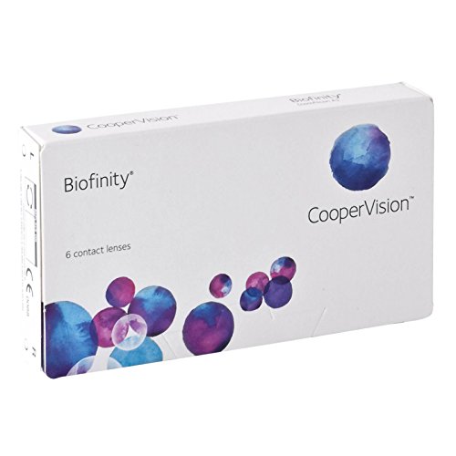 Biofinity Monatslinsen weich, 6 Stück / BC 8.6 mm / DIA 14.0 / -2,50 Dioptrien
