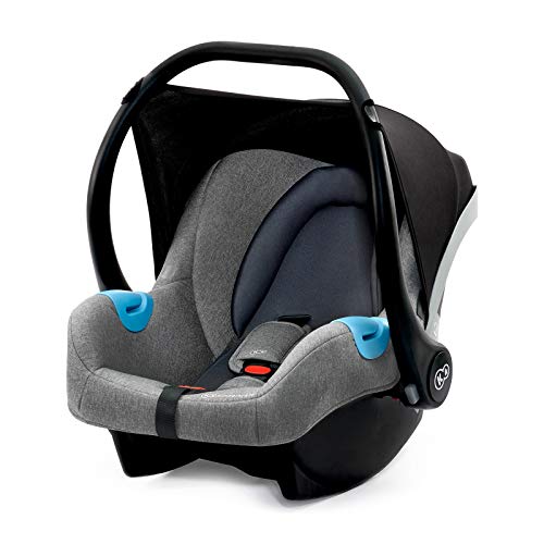 Kinderkraft KKFMINKGRM0000 MINK Babyschale Kindersitz Autositz, 0-13 kg, grau