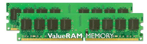 kingston KVR667D2N5K2/4G Arbeitsspeicher 4GB (667MHz, 240-polig, CL5, 2x 2GB) DDR2-RAM Kit