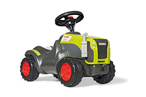 Rolly Toys Trettraktor rollyMinitrac Claas Xerion, Babyrutscher mit Flüsterreifen, Rutschauto für Kinder ab 1.5 - bis 4 Jahre, grün, 132652