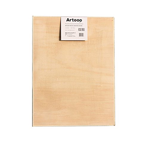 Easy Kunst GmbH Zeichenbrett Holz Malerei Lindenholz 2 Größen (45 x 60cm)