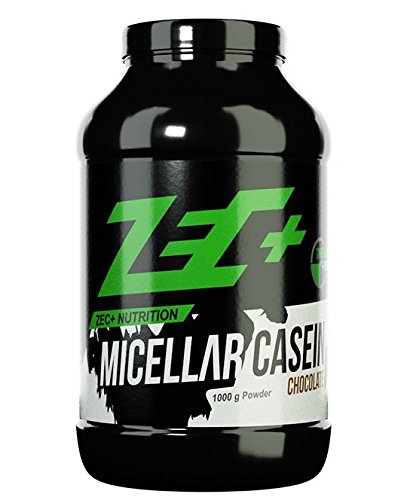 ZEC+ MICELLAR CASEIN Protein-Shake | Langzeitversorgung mit AMINOSÄUREN | perfekt vor dem SCHLAFENGEHEN oder langer Nahrungskarenz | SCHOKO 1000g