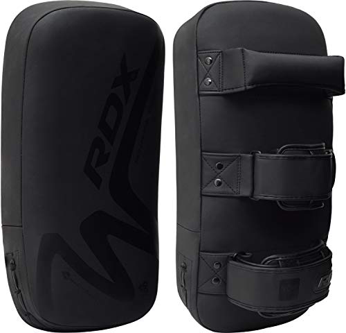 RDX MMA Schlagpolster Thai Pad Kick | Stanzen Fäustlinge Schlagschild Gebogenes | Boxpads Training Fokus Ziel Boxen (MEHRWEG) (Dies IST ALS EINZELTEIL VERKAUFT)