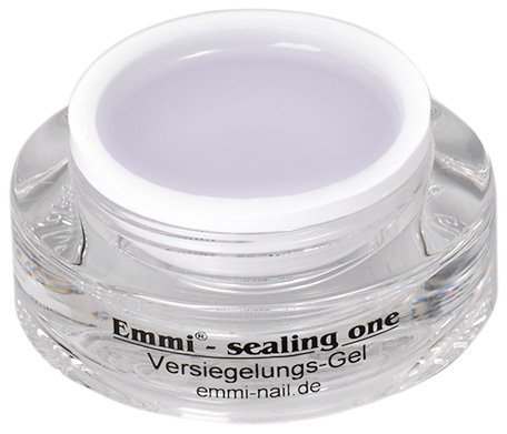 Emmi-Nail Studioline Versiegelungs-Gel: Hochglänzendes UV-Gel für perfektes Nagel-Design, mittelviskos, selbstglättend, schützt Gelmodellagen, 15 ml