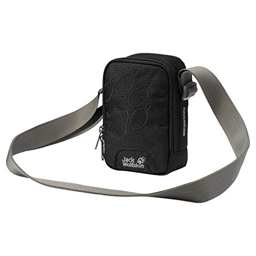 Jack Wolfskin Umhängetasche SECRETARY, black, 19 x 13 x 4 cm, 86000-6000