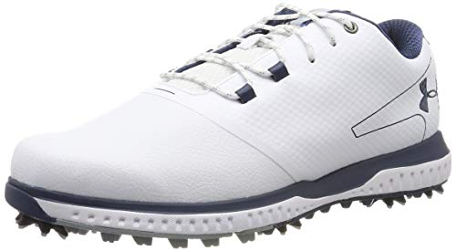 Under Armour Herren Fade Rst 2 E Golfschuhe, Weiß (White/ Steel/ Academy (100) 100), 44 EU