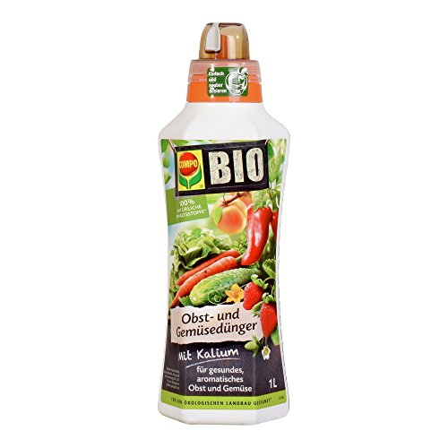COMPO BIO Obst- und Gemüsedünger für alle Obst- und Gemüsesorten
