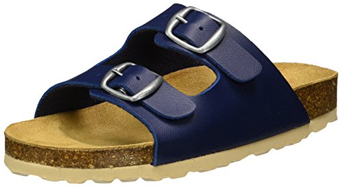 Lico Jungen BIOLINE KIDS Flache Hausschuhe, Blau (MARINE), 34 EU