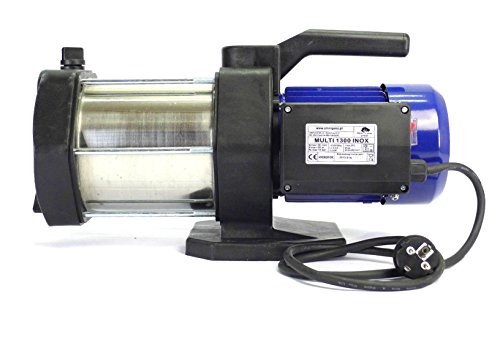 Wasserpumpe Kreiselpumpe Gartenpumpe Multi 1300 INOX 5400 L/h 6 bar H=60m