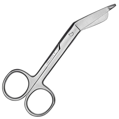 May - Verbandschere nach Lister - Verbandsschere Krankenschwester - Erste-Hilfe-Schere - Länge: 11,5 cm - Edelstahl