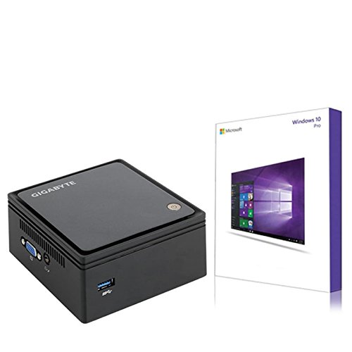 Gigabyte Mini komplett PC - Intel Quad Core 4 x 2,40 GHz - 8 GB RAM - 120 GB SSD - Windows 10 Pro - USB 3.0 - HDMI - Intel HD Grafik - 3 Jahre Garantie