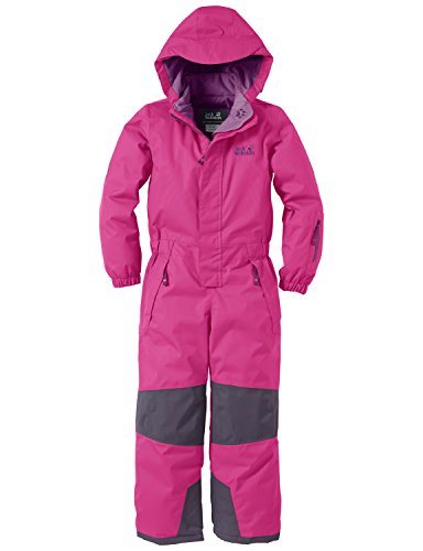 Jack Wolfskin Kinder Schneeanzug Magic Mountain Snowsuit Dark Magenta, 128
