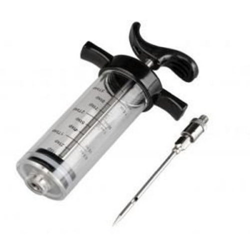 Ibili Clasica Marinadenspritze, Saftspritze, Bratenspritze, Bratensaftspritze, mit Mengenangabe auf Gehäuse, Länge 23 cm