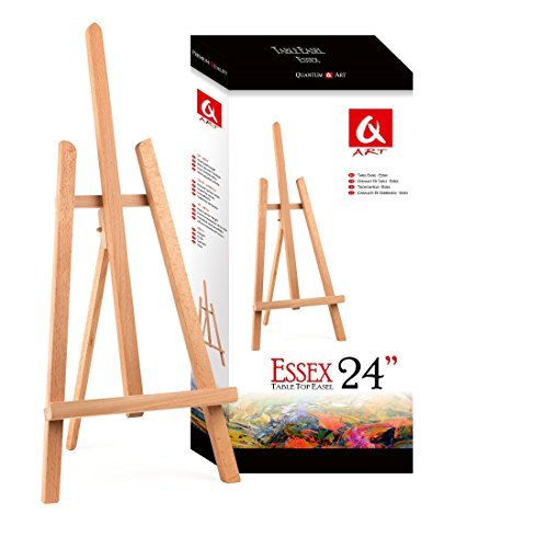 Tischstaffelei, Buchenholz, 60 cm hoch