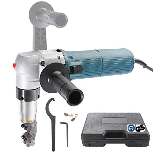 Arebos Blechknabber Blechnibbler 625 Watt/Schnittleistung 4 mm/Hubzahl: 1000/min/Inklusive Zubehör/GS geprüft von TÜV Süd
