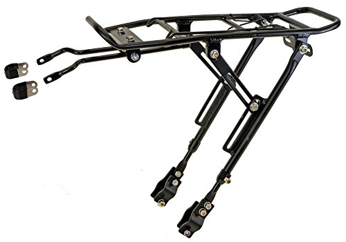 M-Wave 440174 Gepäckträger One-4-All, 20'-29', Aluminium, Schwarz