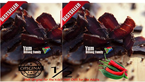 Biltong Original & Chilli 1kg Combo
