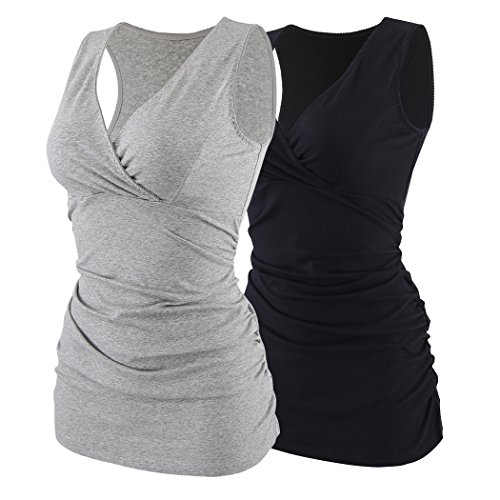 Still-Shirt/ Umstandstop, ZUMIY Schwangeres Stillen Nursing Schwangerschaft Top Umstandsmode Unterwäsche