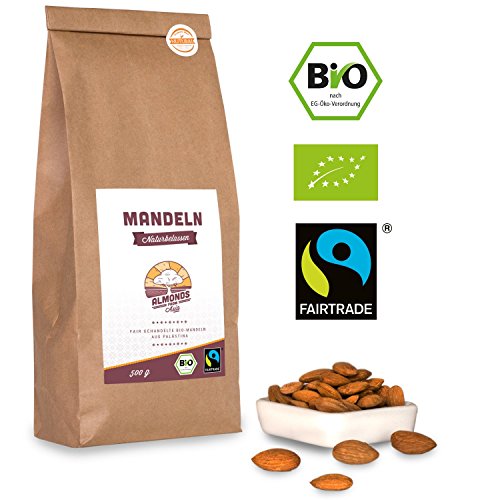 Bio Fairtrade Mandeln: Naturbelassen (500g)
