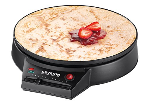 Severin CM 2198 Crêpes Maker (1000 Watt) schwarz