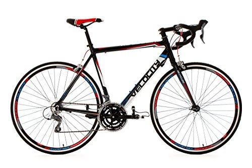 KS Cycling Uni Fahrrad Rennrad Velocity RH 59 cm, Schwarz, 28, 214R