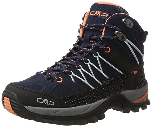 CMP Damen Rigel 3Q12946, Trekking- & Wanderhalbschuhe, Blau (B.Blue-Giada-Peach), 40 EU