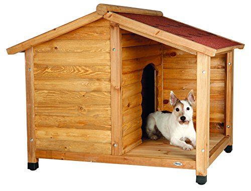 Trixie 39511 natura Hundehütte, M: 100 × 82 × 90 cm