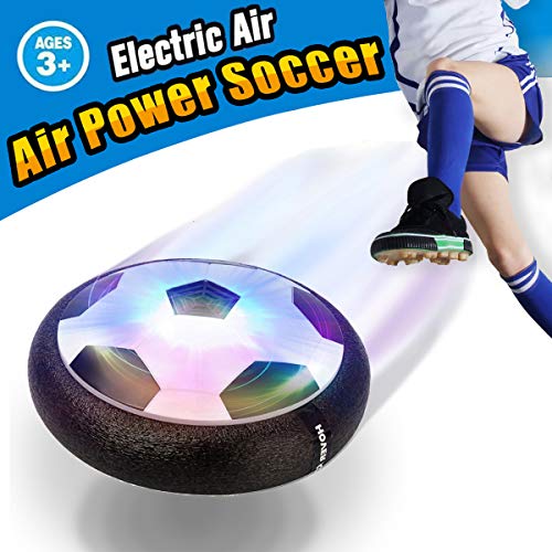 VIDEN Air Power Fußball, Indoor Fußball mit LED Beleuchtung, Fußball Geschenke Für Jungs Super Spaß beim Fußballspielen in Innenräumen, Geburtstag Geschenk Kinder Jungen Mädchen