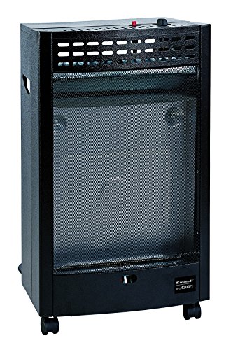 Einhell Gas Heizofen Blue Flame BFO 4200/1 (Heizleistung bis 4,2 kW, für handelsübliche Gasflaschen, Piezozünder, Gasdruckregler für Außenbereich)