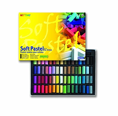 Mungyo Square Soft Pastell Kreide 64 Farb-set