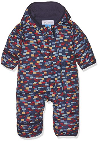 Columbia Snuggly Bunny Bunting Kinder Schneeanzug, Collegiate Navy Blocks, 3/6 Monate, SN0219