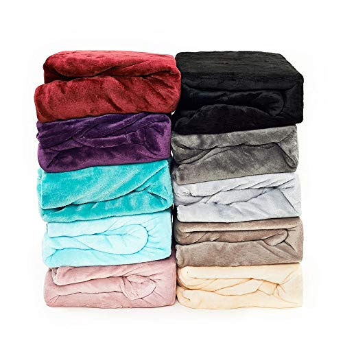 MALIKA Cashmere-Touch Spannbettlaken Spannbetttuch Laken Winter Plüsch Nicky-Teddy Coral Fleece, Farbe:Taupe, Größe:90x200-100x200 cm