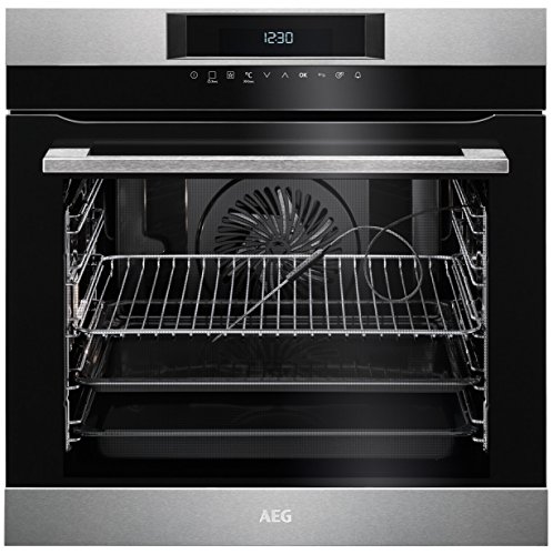 AEG BPK742220M Pyrolyse Backofen Edelstahl SenseCook Backofen Multifunktionsofen MaxiKlasseTM SoftClosing