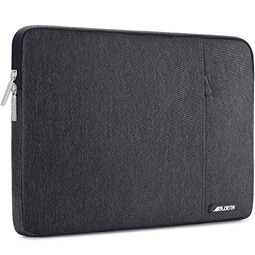 MOSISO Hülle Kompatibel mit 9,7-11 Zoll iPad Pro, iPad 7 10,2 2019, iPad Air 3 10,5, iPad Pro 10,5, Surface Go 2018, iPad 1/2/3/4/5/6 Wasserabweisende Polyester Vertikale Laptoptasche, Space Grau