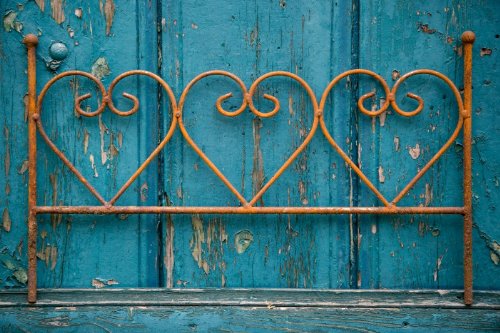 Beetzaun, Beetbegrenzer, L: 50 cm, Metall, Volleisen!