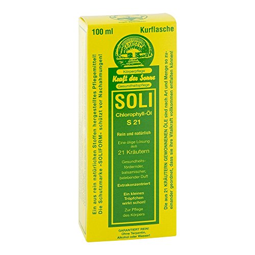 Soli-chlorophyll-öl S 21 100 ml